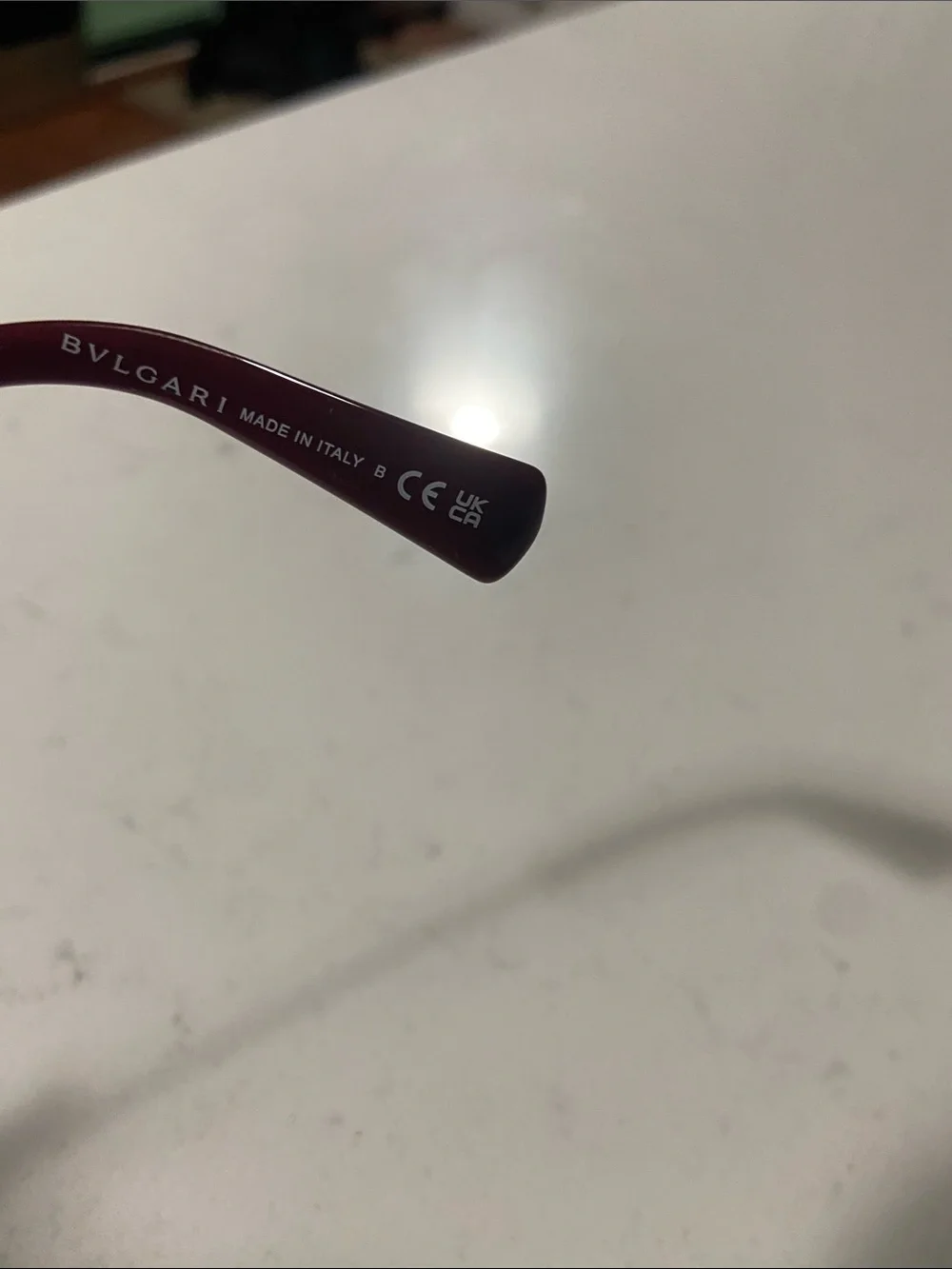 Bulgari Pink Cat-Eye Optical Glasses Frame